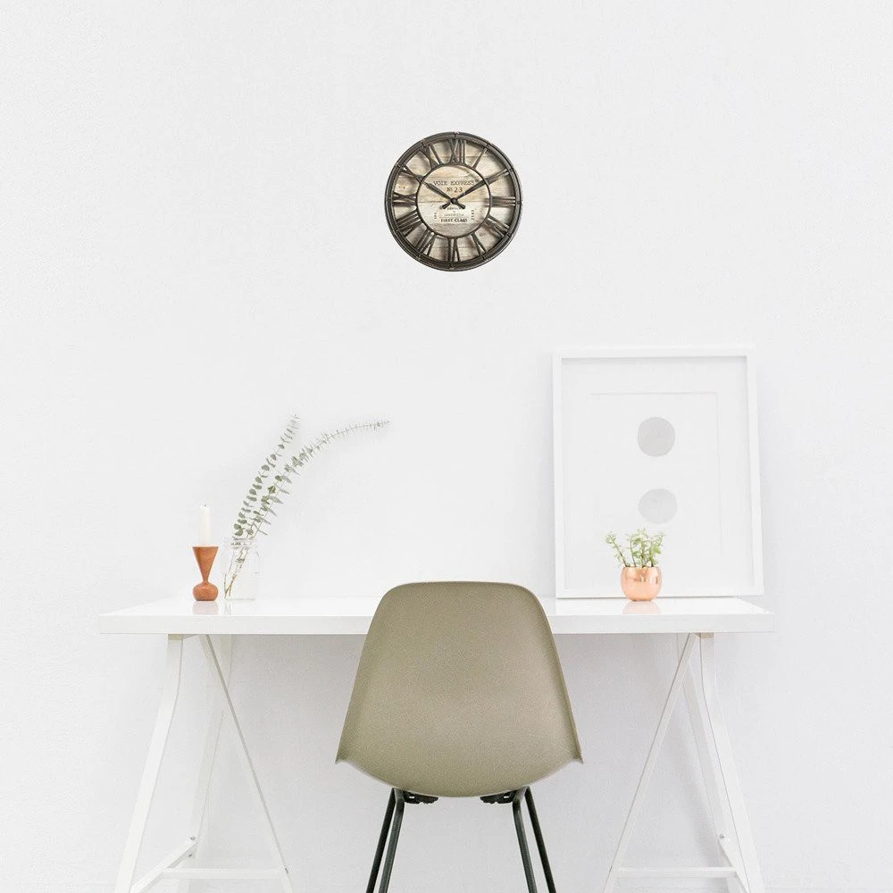 Atmosphera Créateur d'intérieur Wanduhr VOIE EXPRESS, Ø 21 cm 4 Atmosphera Créateur d'intérieur Wanduhr VOIE EXPRESS, Ø 21 cm – Bild 2