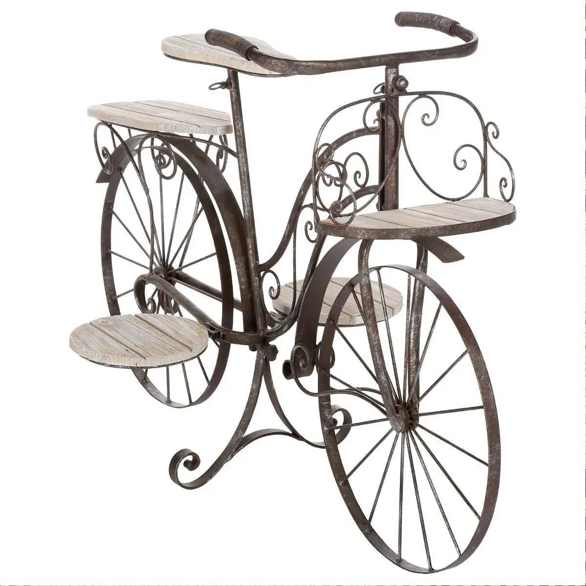 Atmosphera Créateur d'intérieur Blumenständer aus Metall FAHRRAD, 59 cm 3 Atmosphera Créateur d'intérieur Blumenständer aus Metall FAHRRAD, 59 cm
