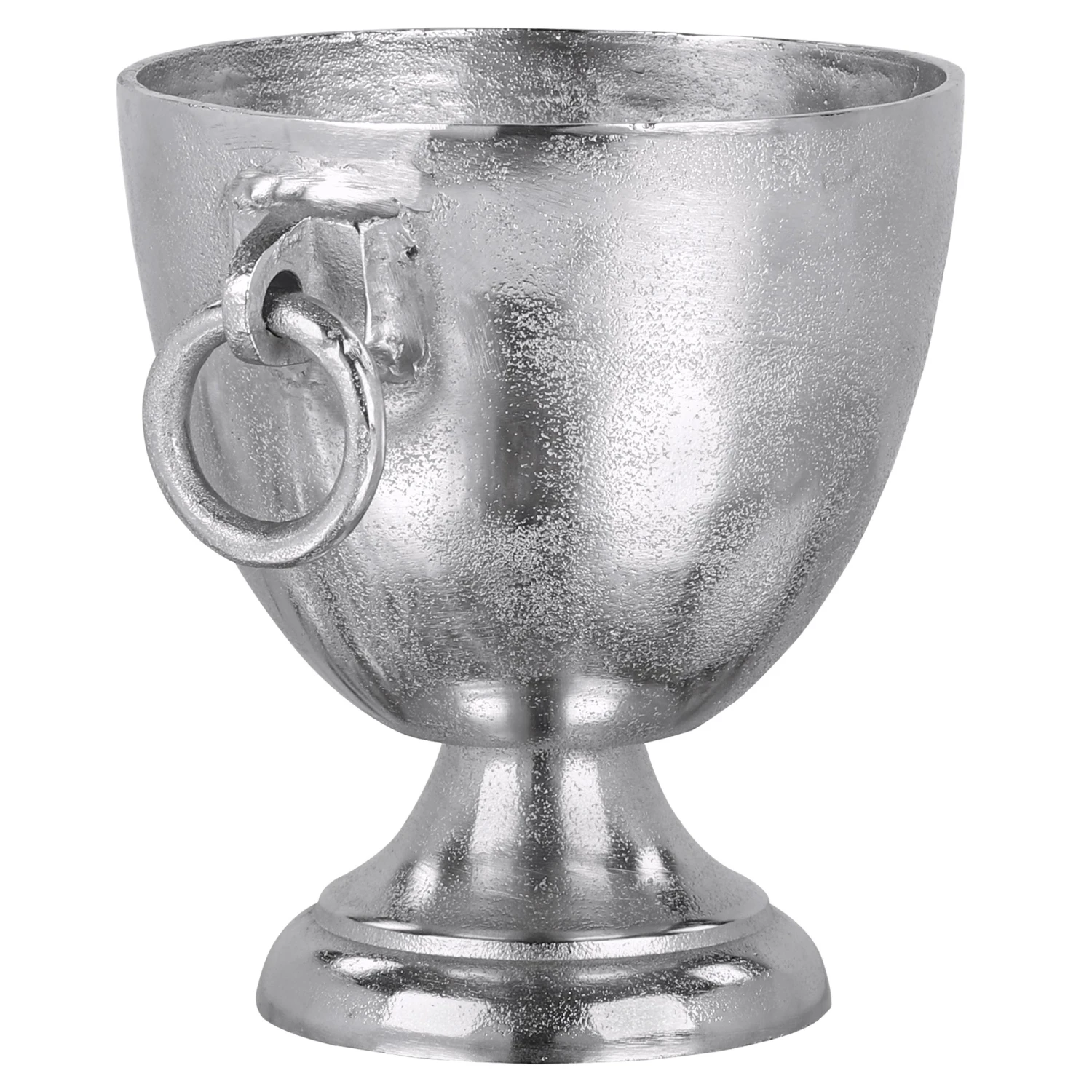 WOMO-DESIGN Champagnerkühler Silber Ø 19x23cm - 19 x 23 x 27 cm 3 WOMO-DESIGN Champagnerkühler Silber Ø 19x23cm - 19 x 23 x 27 cm