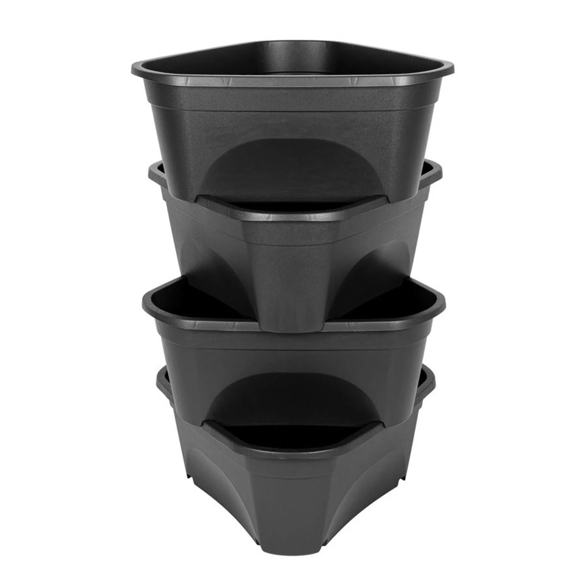 Dynamic24 Säulentopf Pflanzturm 5 Dynamic24 Säulentopf Pflanzturm – Bild 3