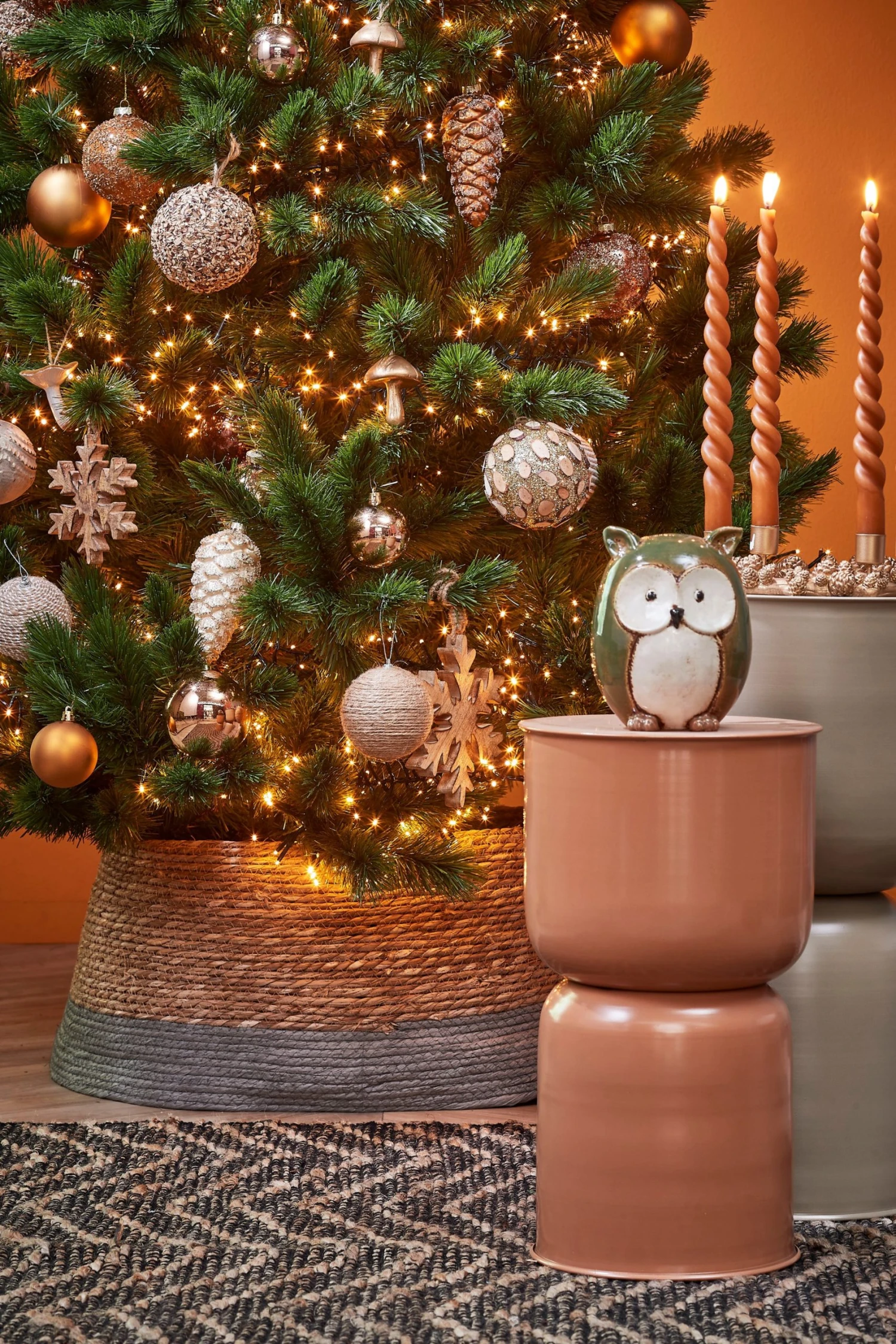 House of Seasons Weihnachtsbaumkorb Seegras 4 House of Seasons Weihnachtsbaumkorb Seegras – Bild 2