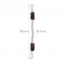 Relaxdays 8 x Türkordel Klemmschutz braun -Günstiges Deko Geschäft 220d01c0a8d74bc9b4014c1acd7c69ce 1