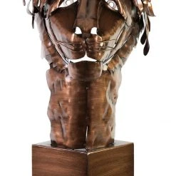 KUNSTLOFT Metall Skulptur Wächter des Palasts