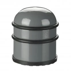 Relaxdays 10 x Türstopper Edelstahl dunkelgrau - Grau - Schwarz -Günstiges Deko Geschäft 22606549e843457a86244089887f6213