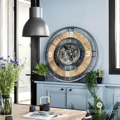 Atmosphera Créateur d'intérieur Wanduhr mit Deko-Mechanismus LANA -Günstiges Deko Geschäft 235d93a6e6c645d187178d2e8fbeb722