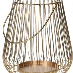Home&Styling Collection Metalllaterne, Ø 22 cm, golden