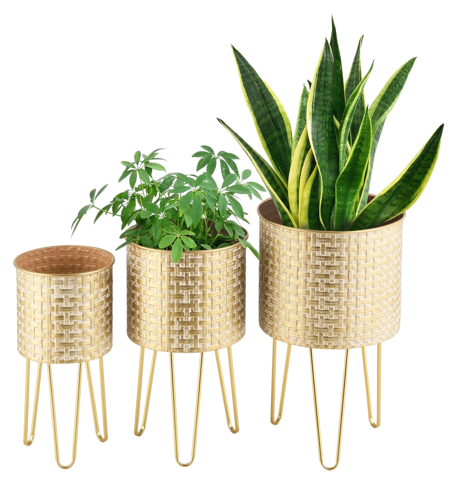 En.casa Pflanzständer Kalmthout 3er Set 4 En.casa Pflanzständer Kalmthout 3er Set – Bild 2