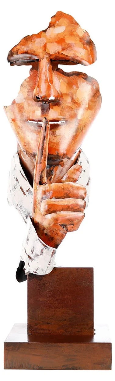 KUNSTLOFT Metall Skulptur Keeper of Mystery 3 KUNSTLOFT Metall Skulptur Keeper of Mystery