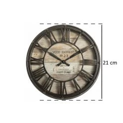 Atmosphera Créateur d'intérieur Wanduhr VOIE EXPRESS, Ø 21 cm 9 Atmosphera Créateur d'intérieur Wanduhr VOIE EXPRESS, Ø 21 cm -Günstiges Deko Geschäft 28e97008fda04f1db09843b90332eb53