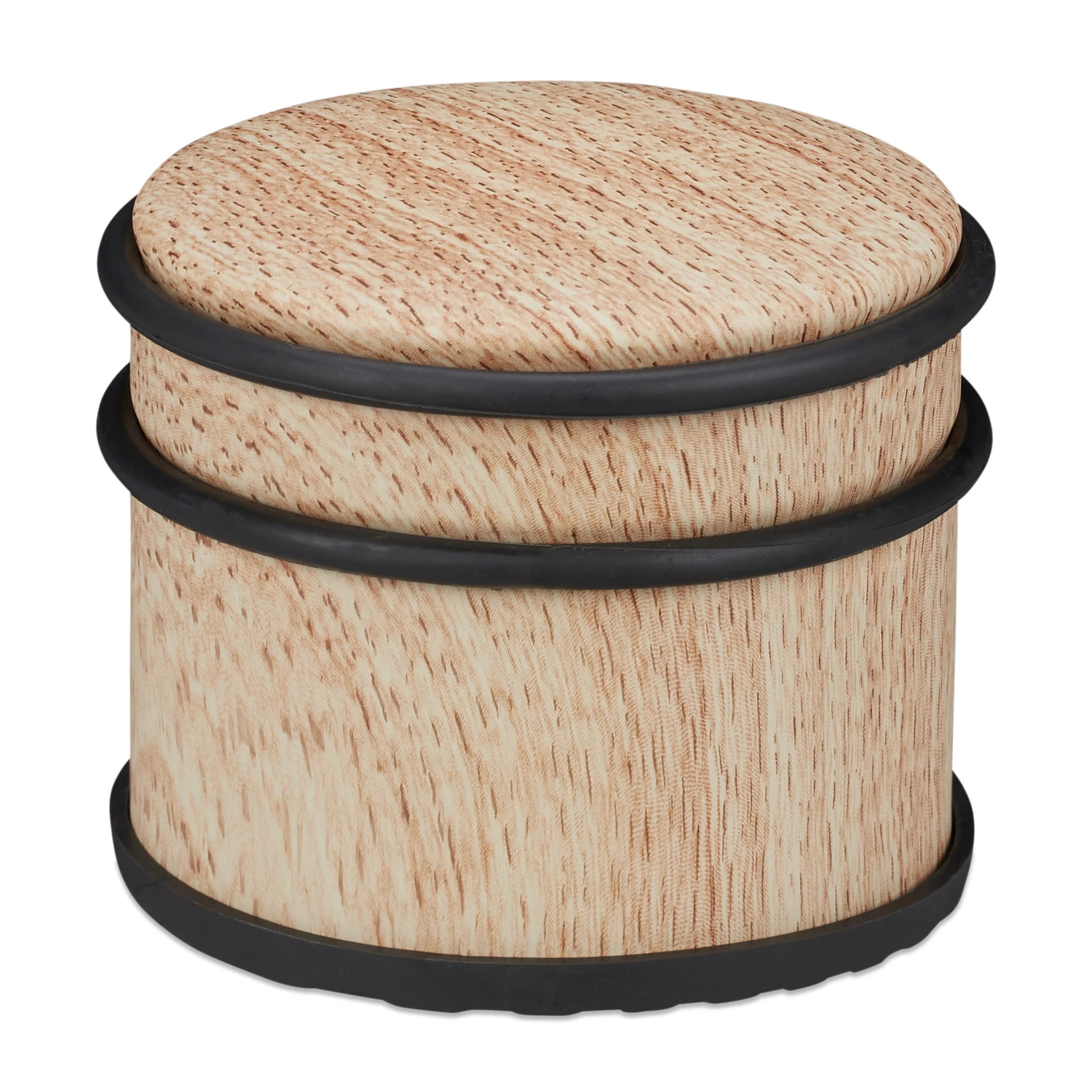 Relaxdays 2 x Türstopper Holzoptik hellbraun 7 Relaxdays 2 x Türstopper Holzoptik hellbraun – Bild 5