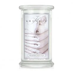 Kringle Candle Große Classic Candle Warm Cotton