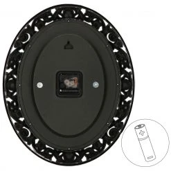 Springos Batteriebetriebene Wanduhr 38x46cm 10 Springos Batteriebetriebene Wanduhr 38x46cm -Günstiges Deko Geschäft 2f60ba95b1a24c47a4a0946de4b1ae8e