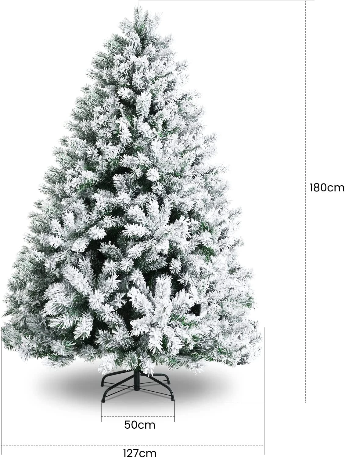 Costway 180cm Künstlicher Weihnachtsbaum 8 Costway 180cm Künstlicher Weihnachtsbaum – Bild 6