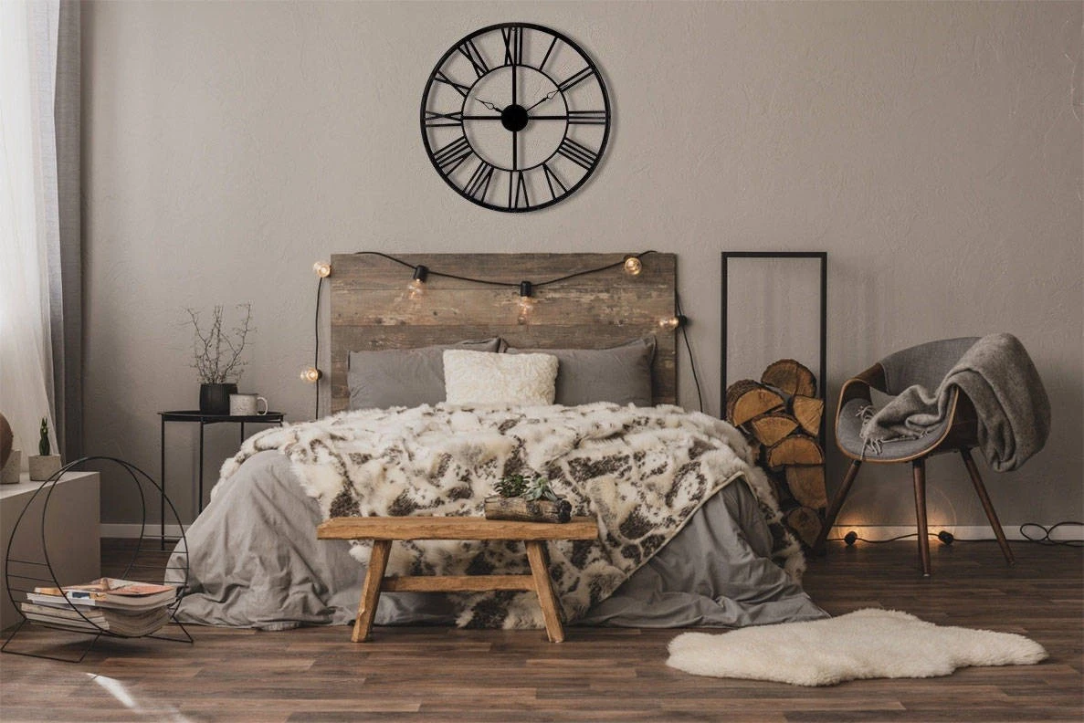 Atmosphera Créateur d'intérieur Schwarze Wanduhr Ø 70 cm, moderne Uhr 4 Atmosphera Créateur d'intérieur Schwarze Wanduhr Ø 70 cm, moderne Uhr – Bild 2