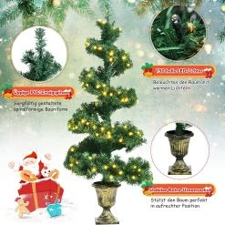 Costway 120cm LED Künstlicher Weihnachtsbaum 10 Costway 120cm LED Künstlicher Weihnachtsbaum -Günstiges Deko Geschäft 32b03ed74dcb41ca9ff8266fbe69a85f