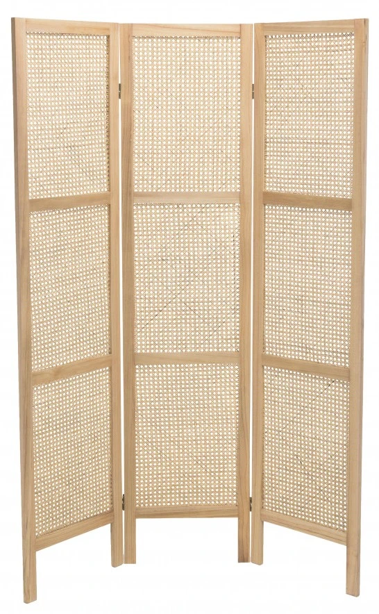 Macabane Paravent aus Rohrgeflecht 8 Macabane Paravent aus Rohrgeflecht – Bild 6