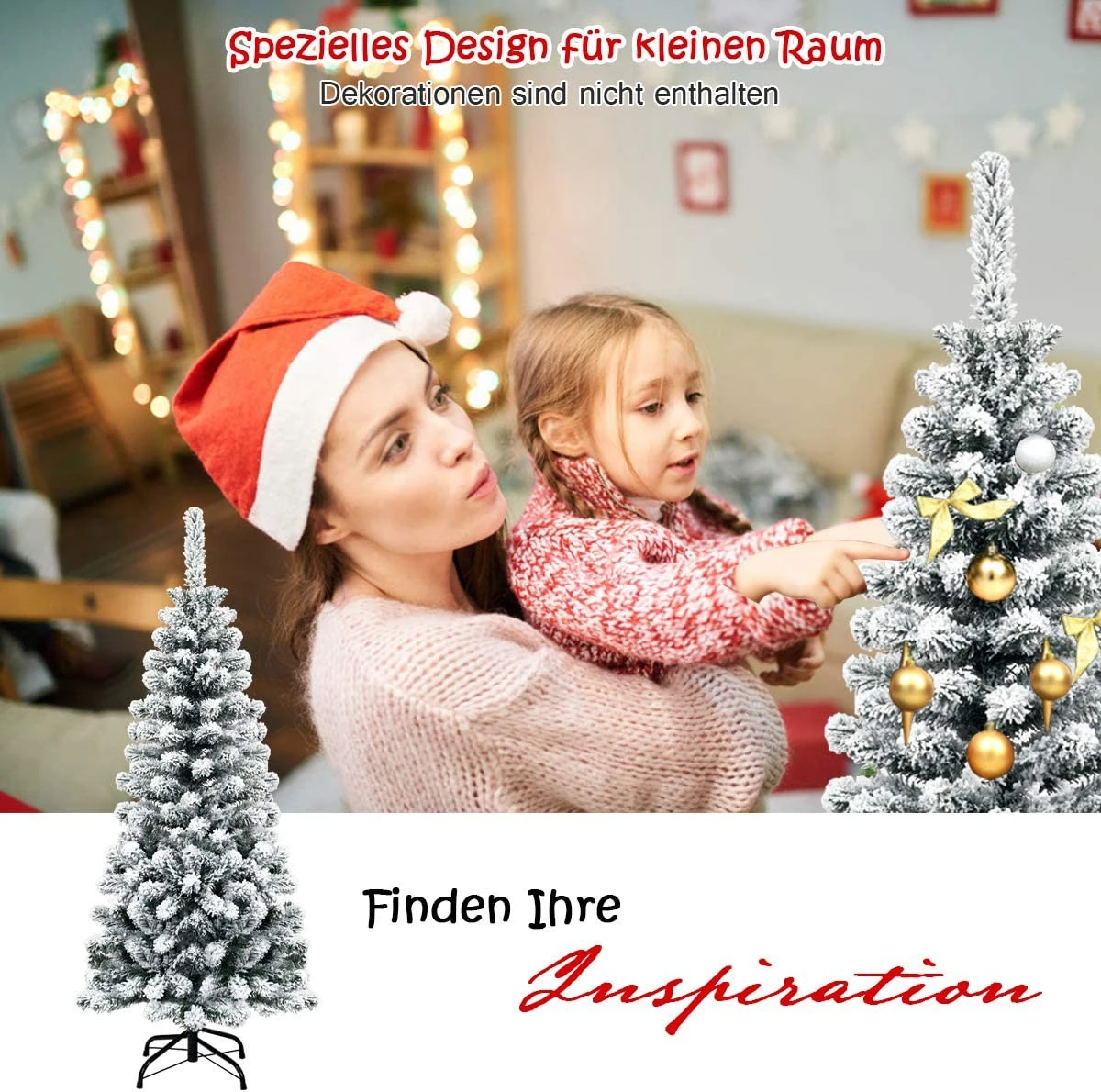 Costway 135cm Künstlicher Weihnachtsbaum 5 Costway 135cm Künstlicher Weihnachtsbaum – Bild 3