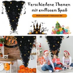 Costway 180cm LED Künstlicher Weihnachtsbaum -Günstiges Deko Geschäft 332745e777bd4d6f8a4a4277c0ceaa84