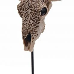 Deko Standfigur Kuhschädel HWC-D30 - Standard