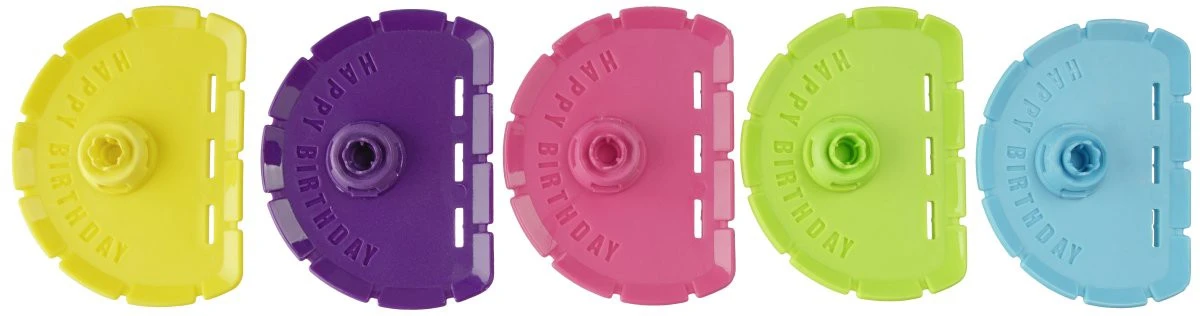 Fackelmann Zahlenkerzen Halter 20er Set 8 Fackelmann Zahlenkerzen Halter 20er Set – Bild 6