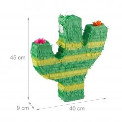 Relaxdays 3 x Pinata Kaktus -Günstiges Deko Geschäft 340bd3c3ca934642bc8b6e167a70aa58