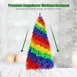 Costway 210cm Künstlicher Weihnachtsbaum -Günstiges Deko Geschäft 35ab271d44ea4b738b79ae72e5f28550