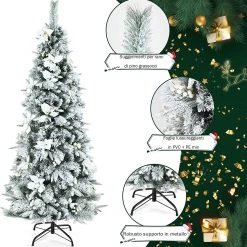 Costway 180cm Künstlicher Weihnachtsbaum -Günstiges Deko Geschäft 35e230c8030742ed98719579259f0d68