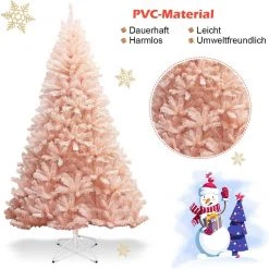 Costway 210cm Künstlicher Weihnachtsbaum 11 Costway 210cm Künstlicher Weihnachtsbaum -Günstiges Deko Geschäft 36b6cc93fd7947dc9e7566658efece74