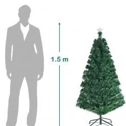 Costway 150cm LED Künstlicher Weihnachtsbaum -Günstiges Deko Geschäft 36b730ab83c9439f88cfab4c8d3a9c58