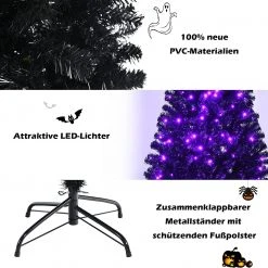 Costway 150cm LED Künstlicher Weihnachtsbaum -Günstiges Deko Geschäft 36dbb15ae2b5465ab86943ff24fc8efd