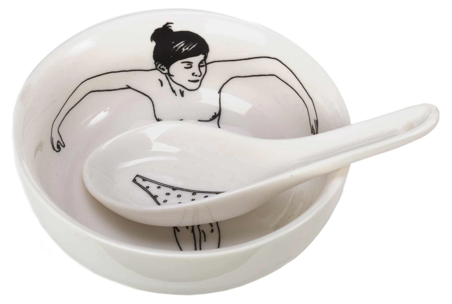 Pols Potten Schalen Set Undressed Löffeln, 4er Set - Schalen Set Undressed mit Löffeln, 4er Set 5 Pols Potten Schalen Set Undressed Löffeln, 4er Set - Schalen Set Undressed mit Löffeln, 4er Set – Bild 3