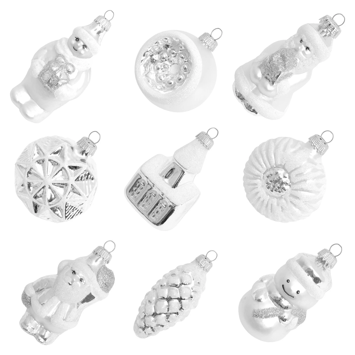 Krebs Glas Lauscha Figuren-Sortiment 6-8cm aus Glas 3 Krebs Glas Lauscha Figuren-Sortiment 6-8cm aus Glas