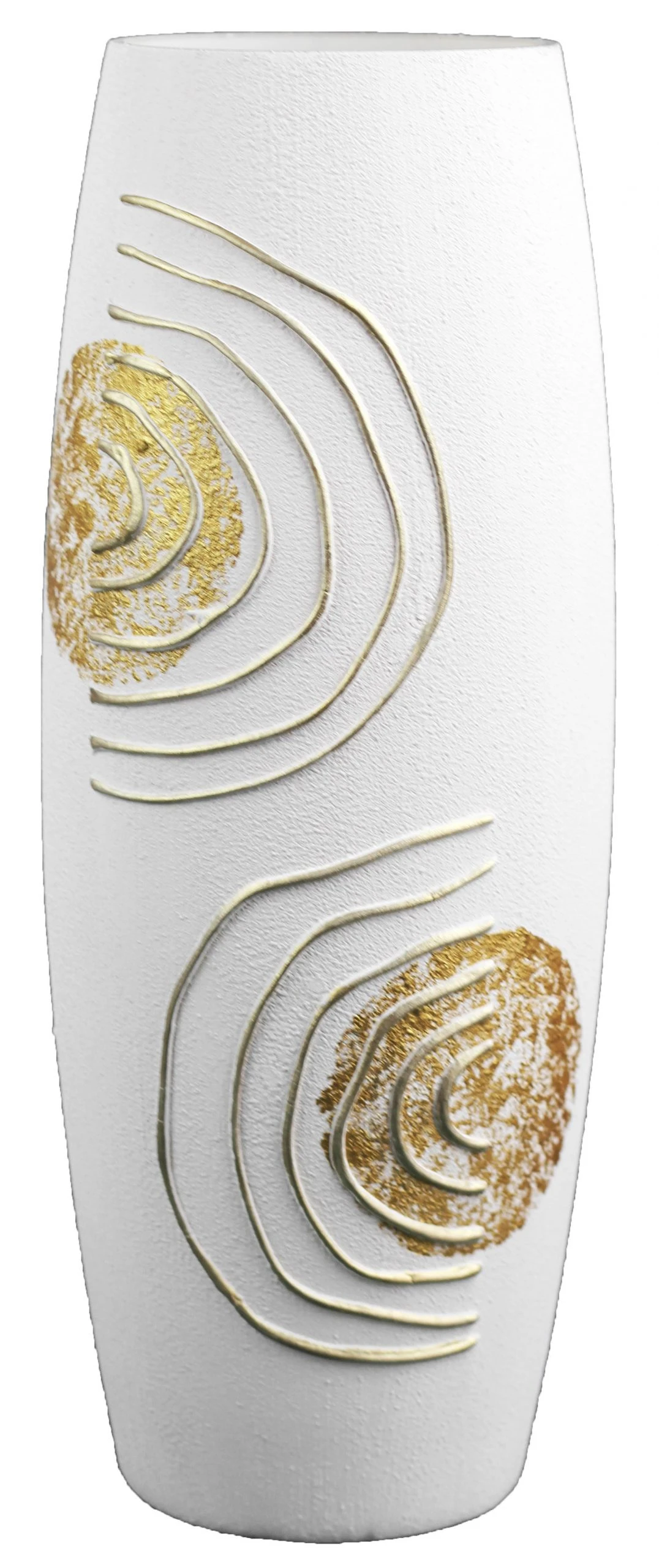 7ART Handbemalte Glasvase - Große Bodenvase aus Glas 40 cm 3 7ART Handbemalte Glasvase - Große Bodenvase aus Glas 40 cm