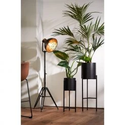 Light & Living Blumentopf + Ständer Baksi - 25 x 69 x 25 cm - Durchmesser: 25 cm -Günstiges Deko Geschäft 3852840025274d308b36fce55f569210