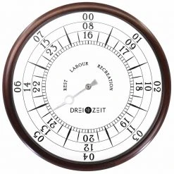 KUNSTLOFT Design Wanduhr THE ORIENTED.