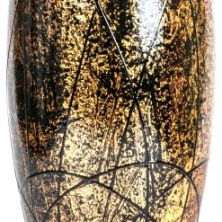 7ART Handbemalte Glasvase - Tischvase aus Glas 30 cm