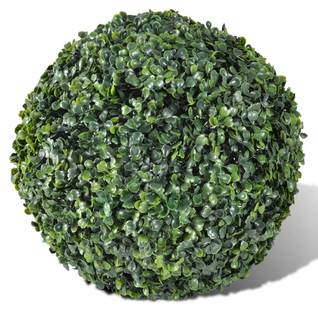VidaXL Buchsbaumkugeln 2 Stk. - vidaXL Buchsbaumkugeln 2 Stk. Künstlich Formschnitt-Kugel 27 cm 4 VidaXL Buchsbaumkugeln 2 Stk. - vidaXL Buchsbaumkugeln 2 Stk. Künstlich Formschnitt-Kugel 27 cm – Bild 2