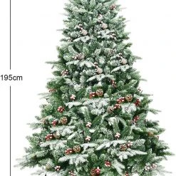 Costway 195cm Künstlicher Weihnachtsbaum 15 Costway 195cm Künstlicher Weihnachtsbaum -Günstiges Deko Geschäft 3fd99325ecab40dc8706c911ba712cee