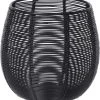 Home&Styling Collection Teelichthalter aus Metall, schwarz -Günstiges Deko Geschäft 40562f4b69a94653b8335ee5c5df2f50