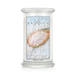Kringle Candle Große Classic Candle Sea Salt & Tonka