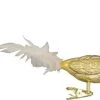 Krebs Glas Lauscha Gold 11cm Glasvogel auf Clip -Günstiges Deko Geschäft 4243a82f48004b7fb241a6151062c329
