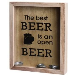 Home&Styling Collection Korkensammler aus Holz, 20 x 25,5 cm