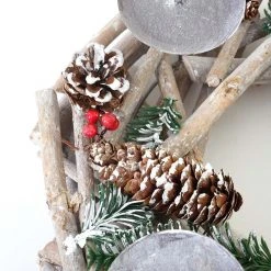 HWC Adventskranz rund Holz Kerzen rot - Mit Kerzen, rot 8 HWC Adventskranz rund Holz Kerzen rot - Mit Kerzen, rot -Günstiges Deko Geschäft 43311a4e81544d29a0c8943a55c8138c