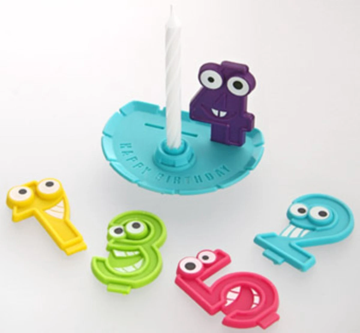 Fackelmann Zahlenkerzen Halter 20er Set 7 Fackelmann Zahlenkerzen Halter 20er Set – Bild 5