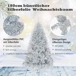 Costway 180cm Künstlicher Weihnachtsbaum 10 Costway 180cm Künstlicher Weihnachtsbaum -Günstiges Deko Geschäft 45fae07a6f1c483faf796ec79f7831e1