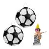 Relaxdays 2 x Pinata Fußball -Günstiges Deko Geschäft 46c233b483fc432d9514321d99a75c40