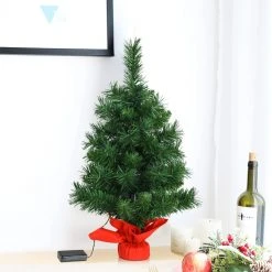 Costway 60cm LED Künstlicher Weihnachtsbaum 9 Costway 60cm LED Künstlicher Weihnachtsbaum -Günstiges Deko Geschäft 473235f7f8334df2be8eed149bd68ca0