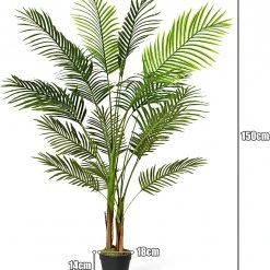 Costway Kunstbaum Phoenix Palme 13 Costway Kunstbaum Phoenix Palme -Günstiges Deko Geschäft 48a7d04cff364d3ca90efbbe69b8552d