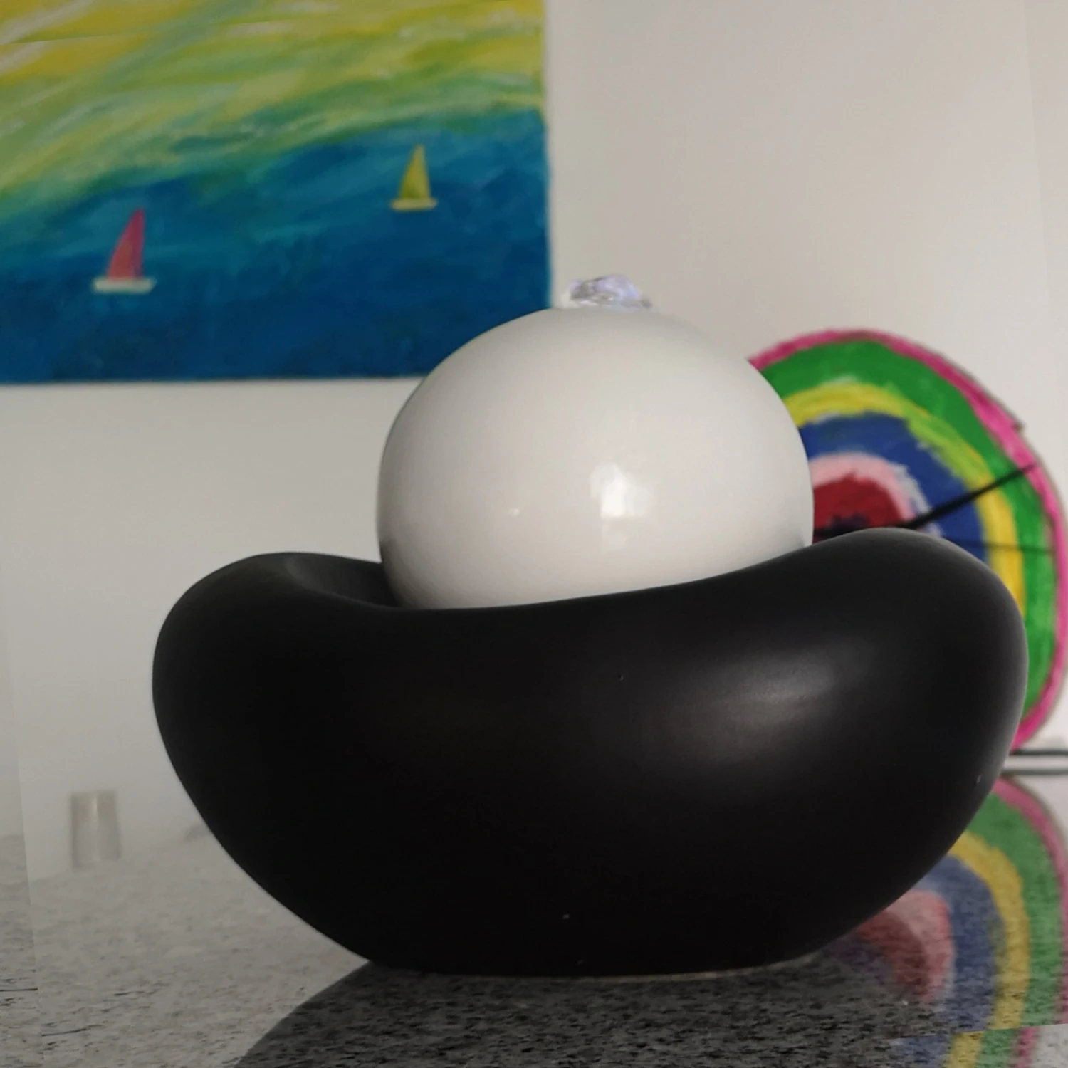 Zen Light Zimmerbrunnen Cristal Line Beye 5 Zen Light Zimmerbrunnen Cristal Line Beye – Bild 3