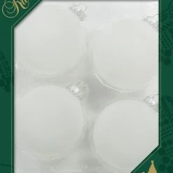 Krebs Glas Lauscha Frost (Silbersplint) 8cm Glaskugeln uni -Günstiges Deko Geschäft 4c729814d1854899893a9d76c5be9c49